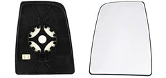 For Ford Transit Mk8 2014 ONWARDS Left Side Wing Mirror Glass none Heated Upper With Plate