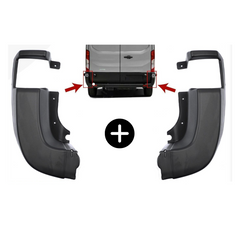 FORD TRANSIT MK8 REAR BUMPER END CORNER CAP FOR LEFT PASSENGER SIDE 2014 ONWARD