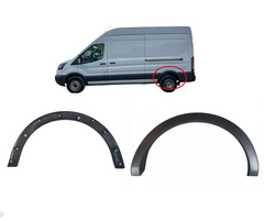 FITS FORD TRANSIT MK8 2014 ONWARD REAR WHEEL ARCH LEFT SIDE L/S N/S BLACK