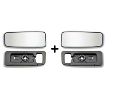 Pair Lower Wing Mirror Glass Blind Spot Left & Right for Mercedes Sprinter 2006–2019