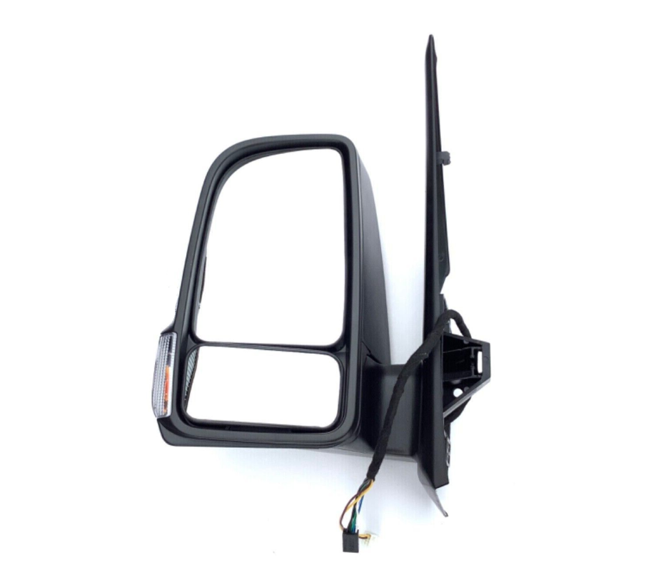 Mercedes Sprinter 2018–2025 Manual Short Arm Wing Door Mirror Left Passenger Side
