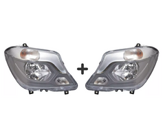 Mercedes Sprinter Headlights Pair 2014–2018 Nearside & Offside Complete Lamps Set
