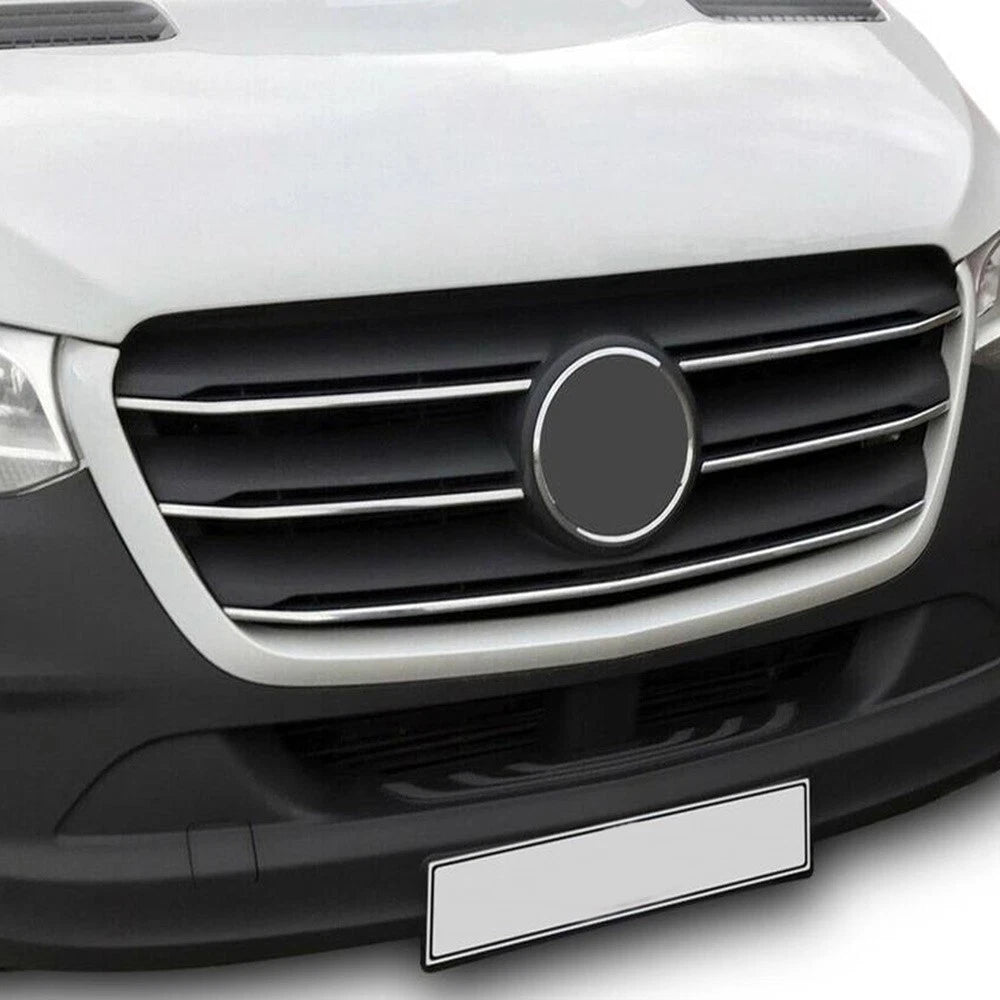 9108852700 For Mercedes Sprinter W907 Chrome Front Grill 5 Pcs, 2018 And Up.Stainless Steel